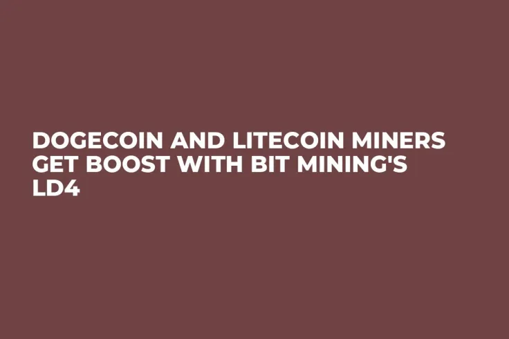 Dogecoin and Litecoin Miners Get Boost With BIT Mining's LD4