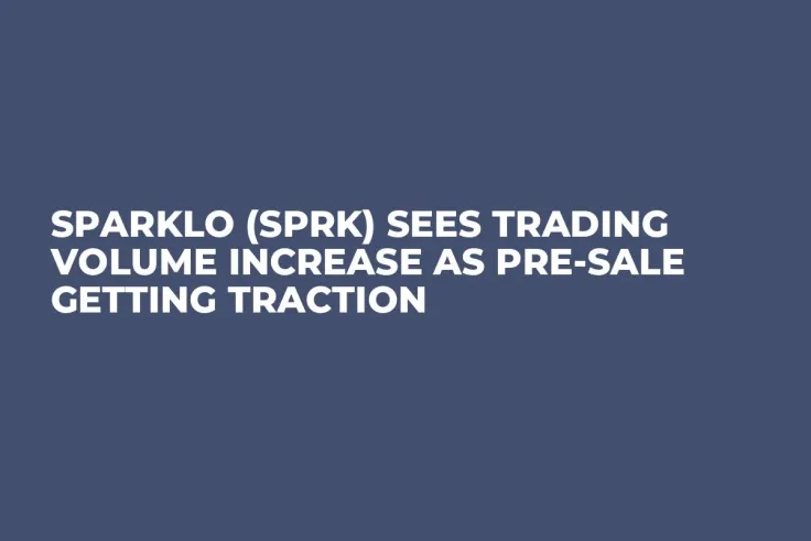 Sparklo (SPRK) Sees Trading Volume Increase as Pre-Sale Getting Traction
