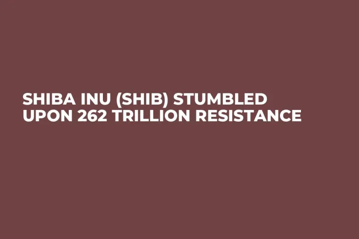Shiba Inu (SHIB) Stumbled Upon 262 Trillion Resistance