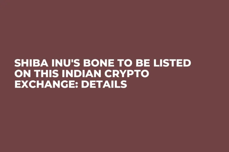 Shiba Inu's BONE to Be Listed on This Indian Crypto Exchange: Details