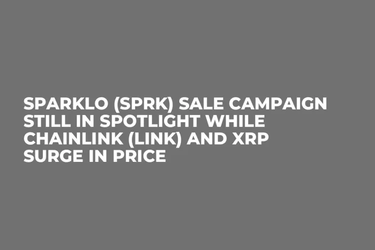 Sparklo (SPRK) Sale Campaign Still in Spotlight while Chainlink (LINK) and XRP Surge in Price