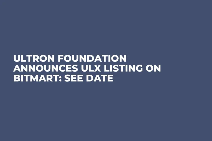 Ultron Foundation Announces ULX Listing on BitMart: See Date