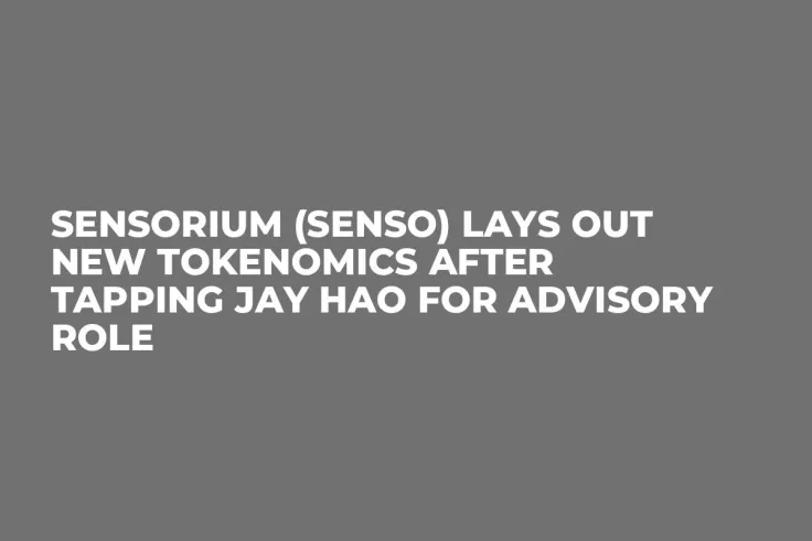 Sensorium (SENSO) Lays Out New Tokenomics After Tapping Jay Hao for Advisory Role