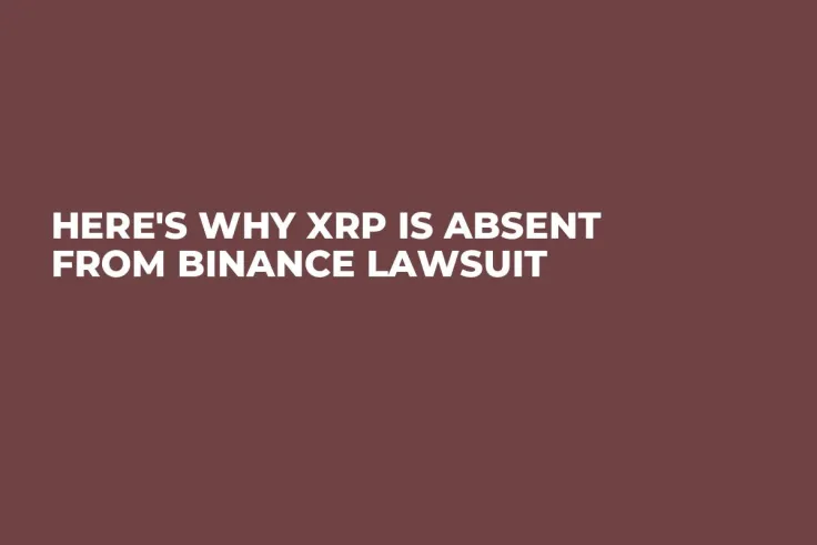Here's Why XRP Is Absent from Binance Lawsuit