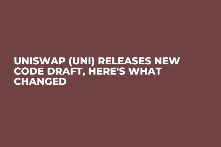 Uniswap (UNI) Releases New Code Draft, Here's What Changed