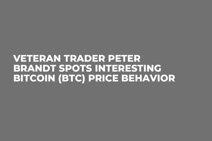 Veteran Trader Peter Brandt Spots Interesting Bitcoin (BTC) Price Behavior