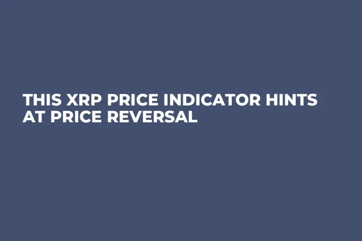 This XRP Price Indicator Hints at Price Reversal