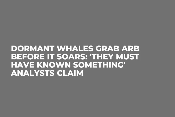 Dormant Whales Grab ARB Before It Soars: 'They Must Have Known Something' Analysts Claim