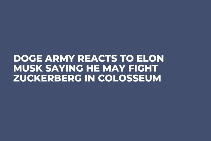DOGE Army Reacts to Elon Musk Saying He May Fight Zuckerberg in Colosseum