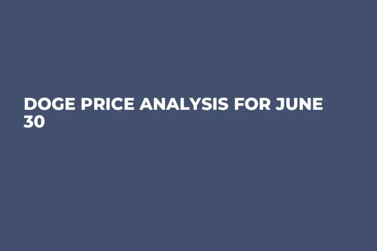 DOGE Price Analysis for June 30
