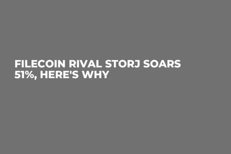 Filecoin Rival STORJ Soars 51%, Here's Why