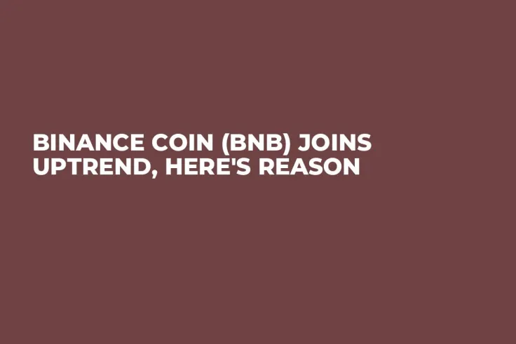 Binance Coin (BNB) Joins Uptrend, Here's Reason