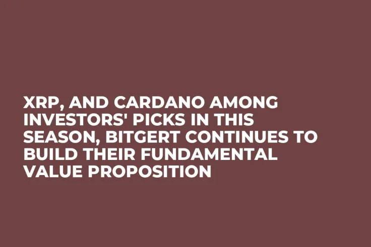 XRP, and Cardano Among Investors' Picks In This Season, Bitgert Continues To Build Their Fundamental Value Proposition