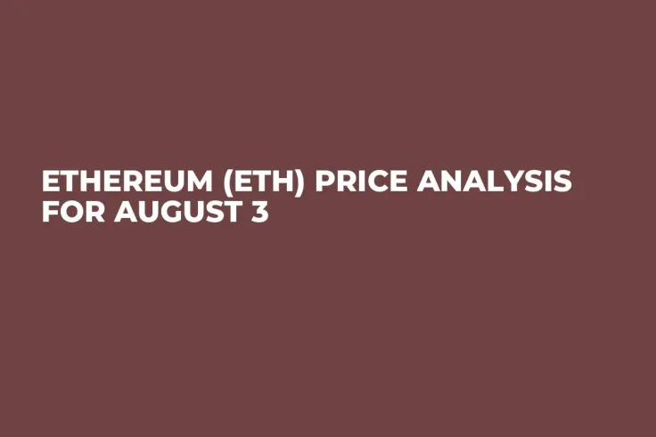 Ethereum (ETH) Price Analysis for August 3