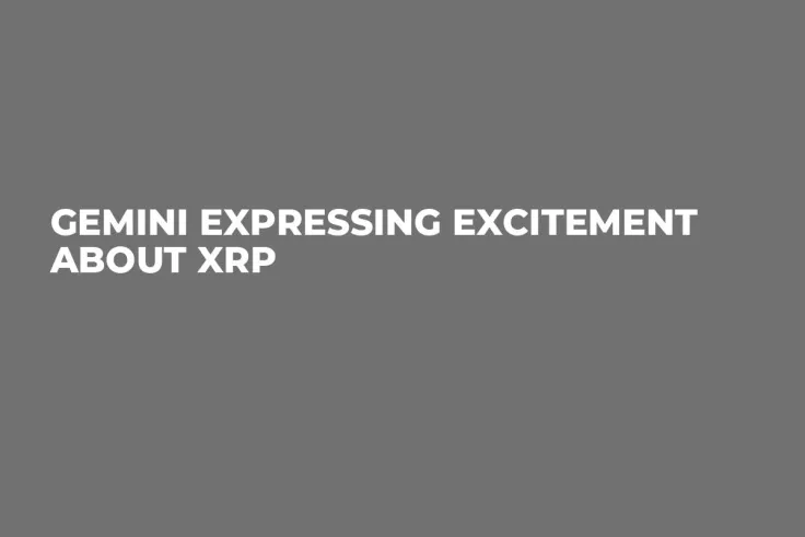 Gemini Expressing Excitement About XRP