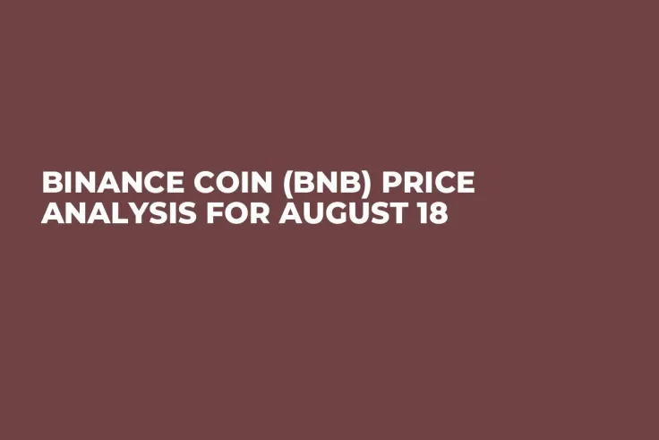 Binance Coin (BNB) Price Analysis for August 18