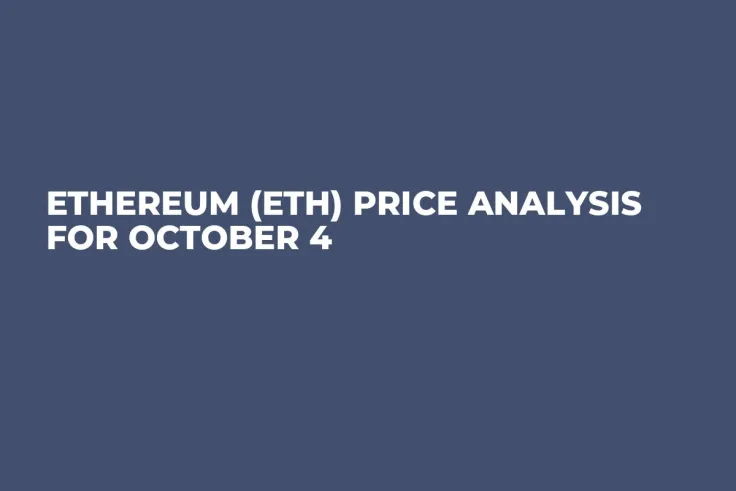 Ethereum (ETH) Price Analysis for October 4