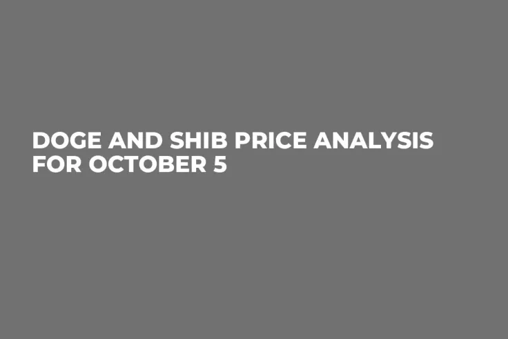 DOGE and SHIB Price Analysis for October 5