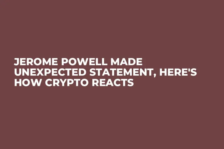 Jerome Powell Made Unexpected Statement, Here's How Crypto Reacts