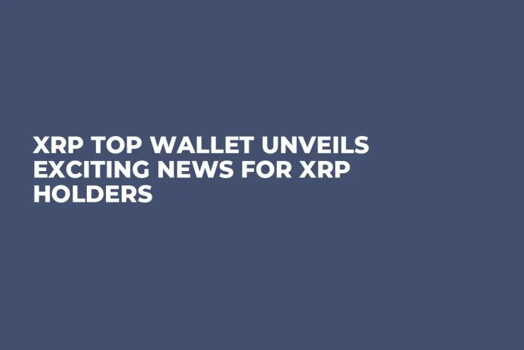 XRP Top Wallet Unveils Exciting News for XRP Holders