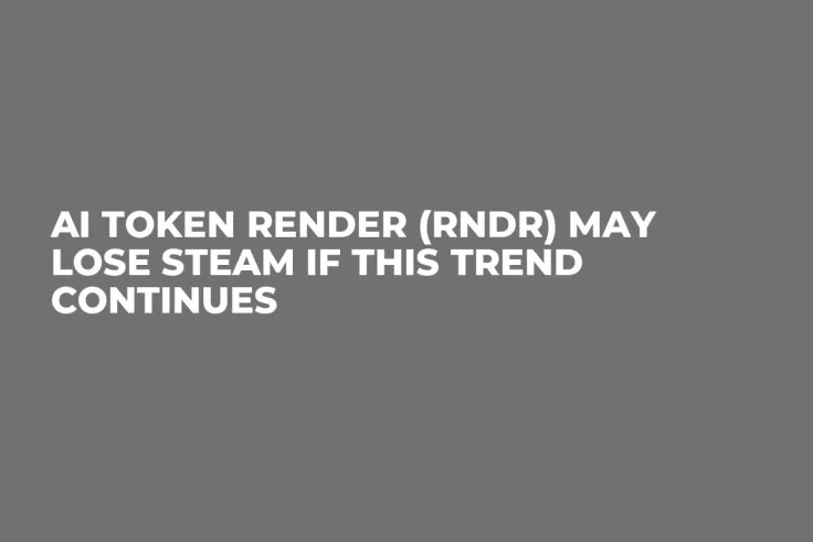 AI Token Render (RNDR) May Lose Steam If This Trend Continues