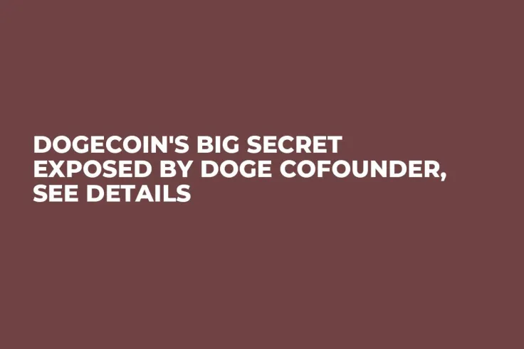 Dogecoin's Big Secret Exposed by DOGE Cofounder, See Details