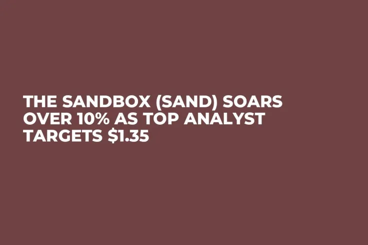 The Sandbox (SAND) Soars Over 10% as Top Analyst Targets $1.35