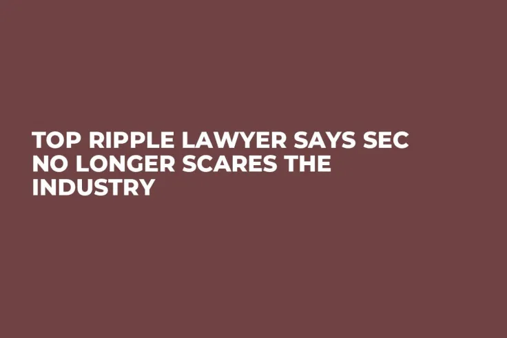 Top Ripple Lawyer Says SEC No Longer Scares the Industry 