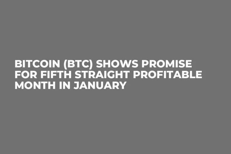 Bitcoin (BTC) Shows Promise for Fifth Straight Profitable Month in January