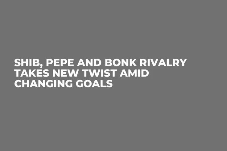 SHIB, PEPE and BONK Rivalry Takes New Twist Amid Changing Goals