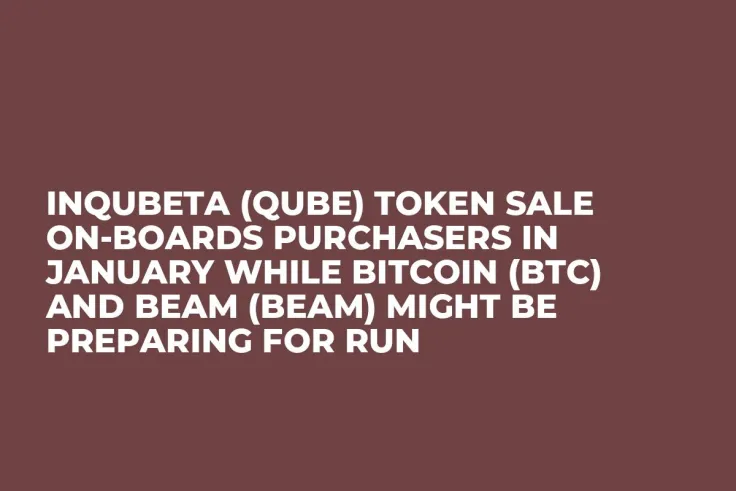 InQubeta (QUBE) Token Sale On-Boards Purchasers in January while Bitcoin (BTC) and Beam (BEAM) Might be Preparing for Run