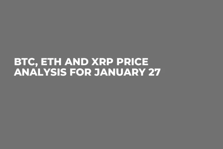 BTC, ETH and XRP Price Analysis for January 27