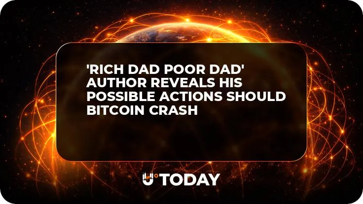 'Rich Dad Poor Dad' Author Reveals His Possible Actions Should Bitcoin Crash