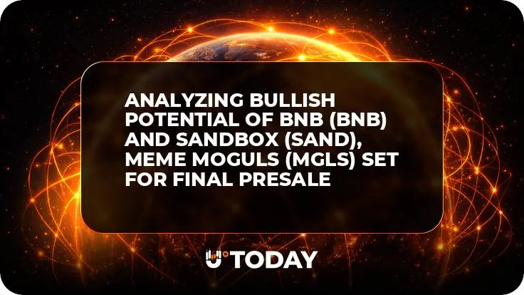 Analyzing Bullish Potential of BNB (BNB) and Sandbox (SAND), Meme Moguls (MGLS) Set For Final Presale