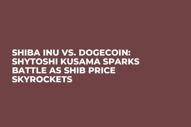 Shiba Inu vs. Dogecoin: Shytoshi Kusama Sparks Battle as SHIB Price Skyrockets