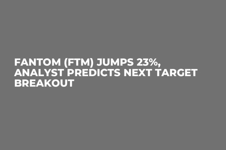Fantom (FTM) Jumps 23%, Analyst Predicts Next Target Breakout