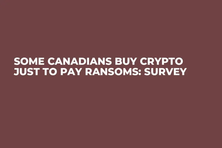 Some Canadians Buy Crypto Just to Pay Ransoms: Survey