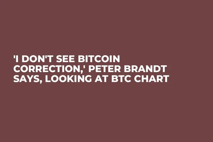 'I Don't See Bitcoin Correction,' Peter Brandt Says, Looking at BTC Chart
