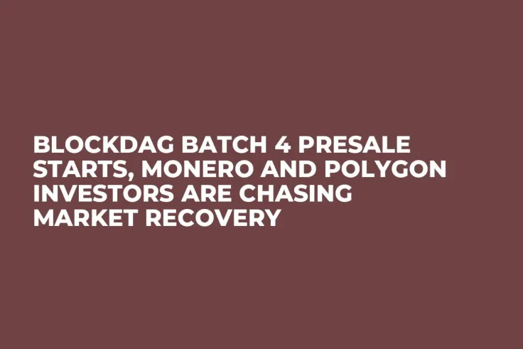 BlockDAG Batch 4 Presale Starts, Monero and Polygon Investors Are Chasing Market Recovery