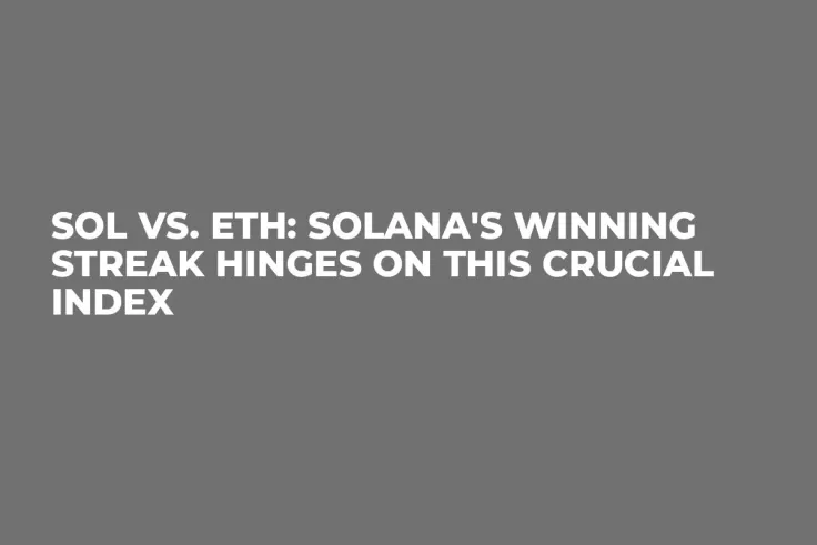 SOL vs. ETH: Solana's Winning Streak Hinges on This Crucial Index