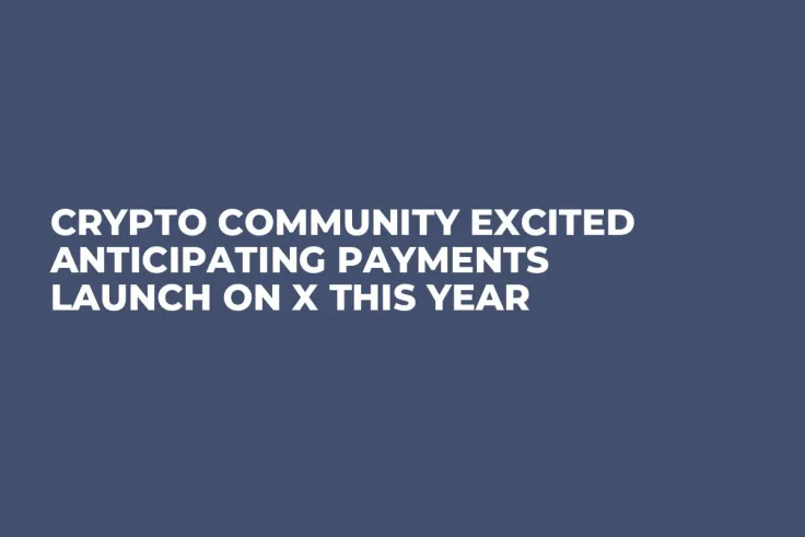 Crypto Community Excited Anticipating Payments Launch on X This Year