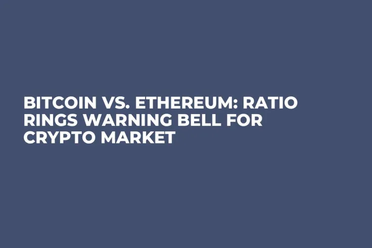 Bitcoin vs. Ethereum: Ratio Rings Warning Bell for Crypto Market