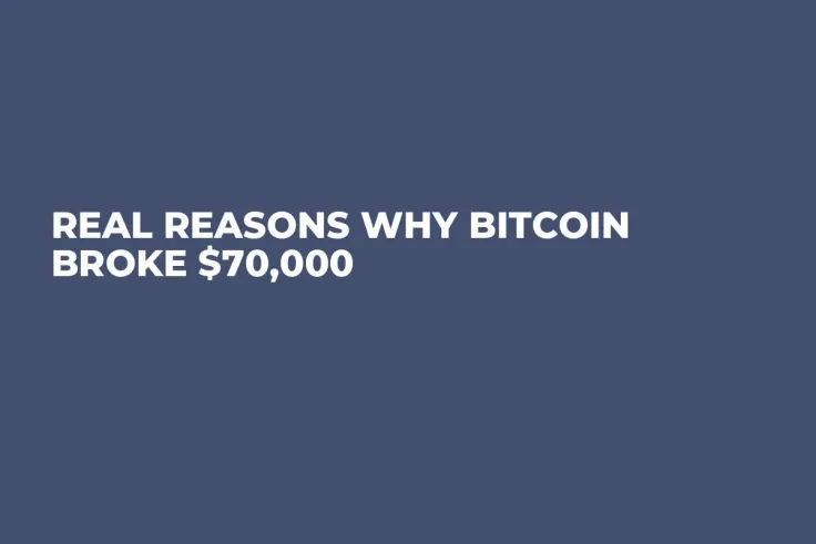 Real Reasons Why Bitcoin Broke $70,000 