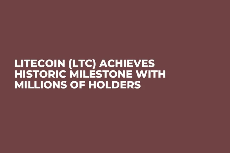 Litecoin (LTC) Achieves Historic Milestone With Millions of Holders