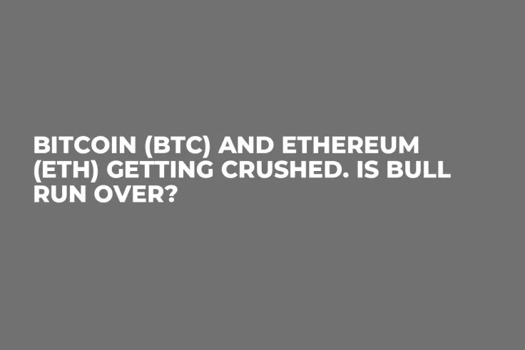 Bitcoin (BTC) and Ethereum (ETH) Getting Crushed. Is Bull Run Over? 