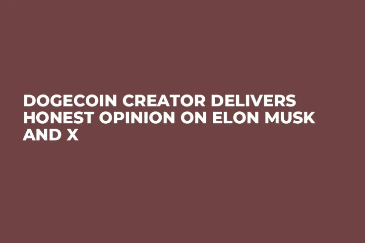 Dogecoin Creator Delivers Honest Opinion on Elon Musk and X