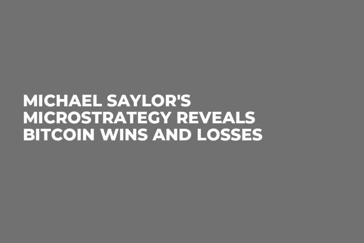 Michael Saylor's MicroStrategy Reveals Bitcoin Wins and Losses