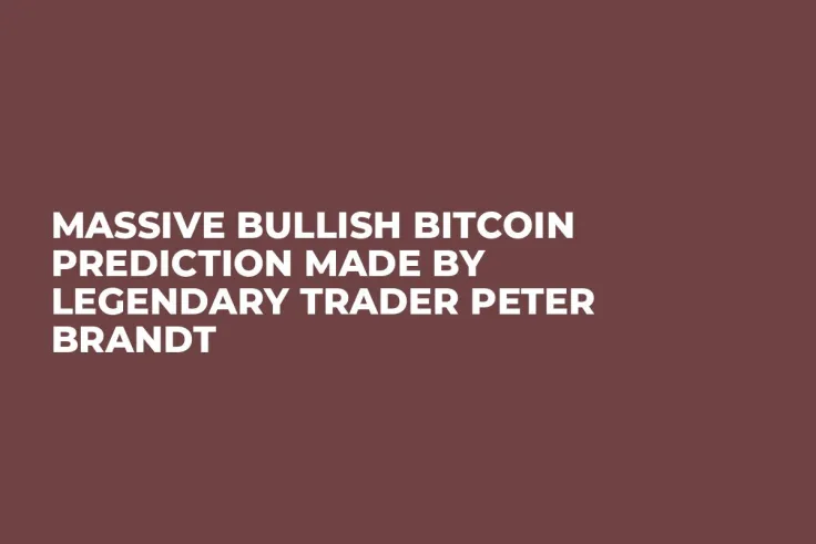 Massive Bullish Bitcoin Prediction Made by Legendary Trader Peter Brandt