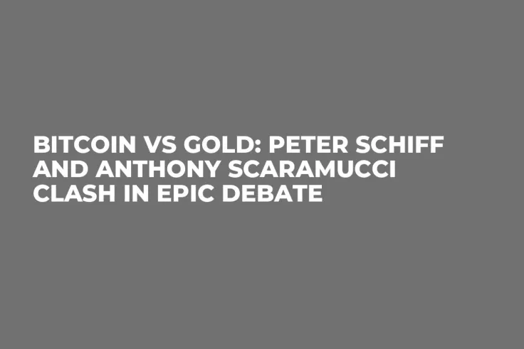 Bitcoin vs Gold: Peter Schiff and Anthony Scaramucci Clash in Epic Debate