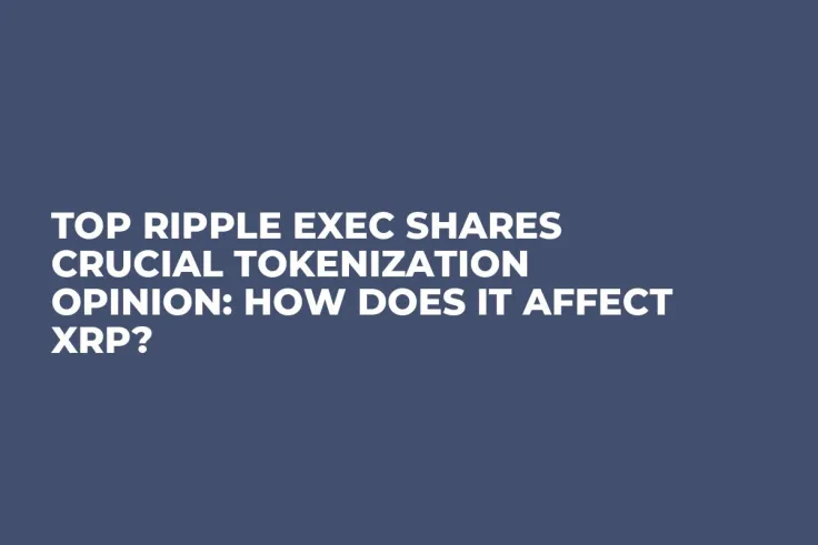 Top Ripple Exec Shares Crucial Tokenization Opinion: How Does It Affect XRP?